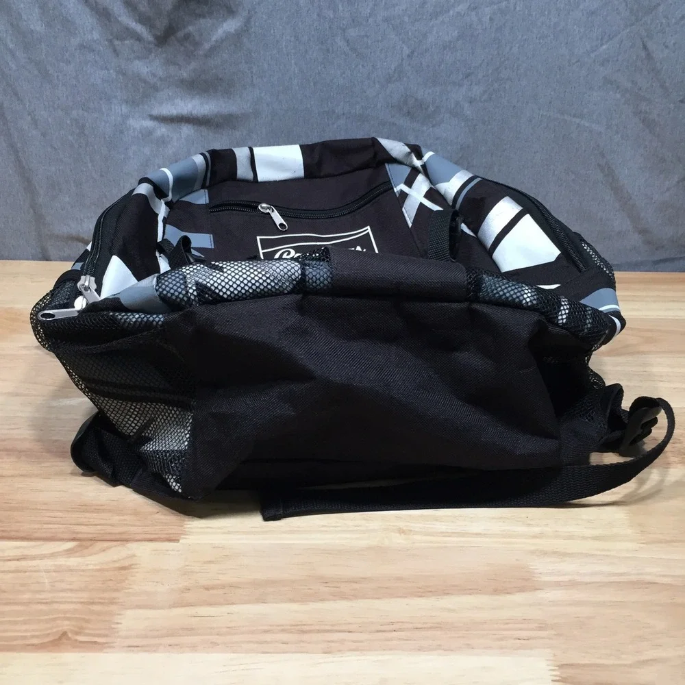 Rawlings Unisex Baseball Backpack Geometric Graphic Black White One Size Good